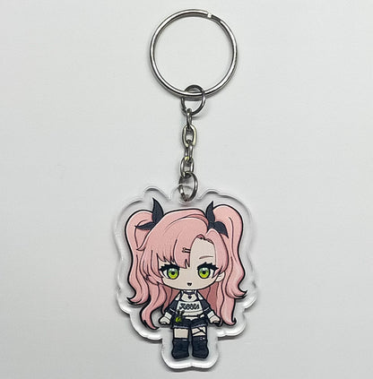 MissCatt Chibi Acrylic Keychains