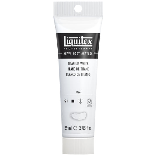Liquitex Heavy Body Acrylic Titanium White 59ml