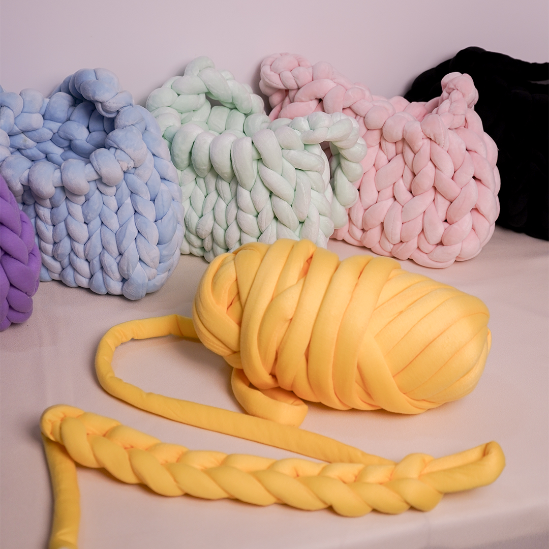 Chunky Yarn Bag Knitting Vecina Market | Aug 22 | 2-4:30PM