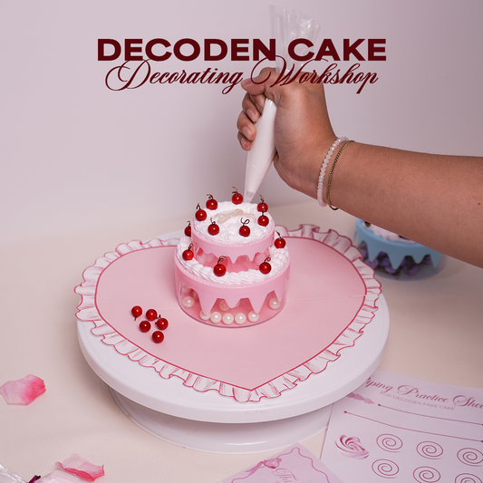 Decoden Fake Cake Decorating Workshop at Eastwood City