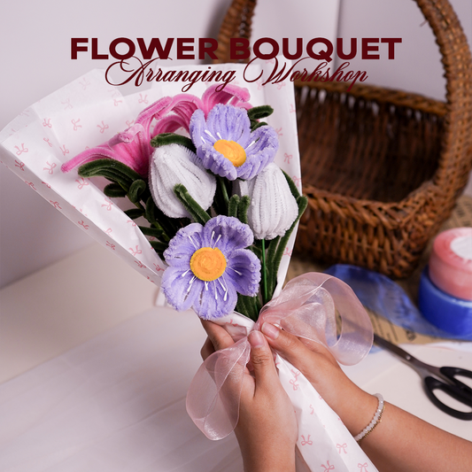 Flower Bouquet Arranging at Eastwood City