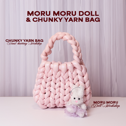Moru Moru Doll & Chunky Yarn Bag Knitting | December 2025