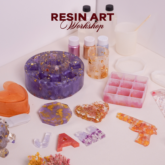 Resin Art Workshop at Eastwood City