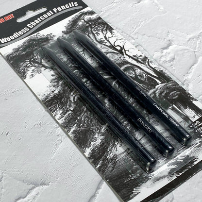 Berkeley Woodless Charcoal Pencil 3pcs