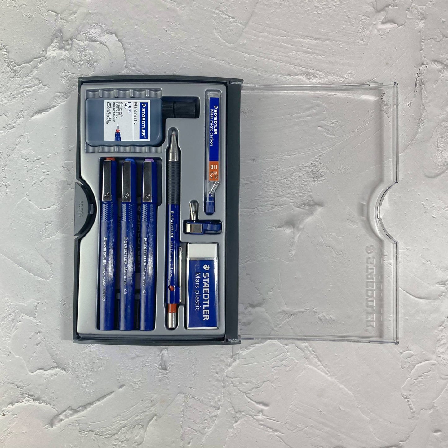 Staedtler Technical Pen Complete College Set 0.1, 0.3, 0.5mm