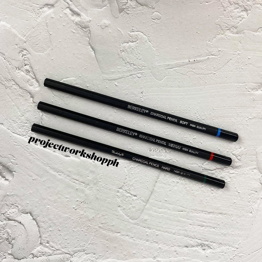 Berkeley Charcoal Pencil (Soft, Medium, Hard)