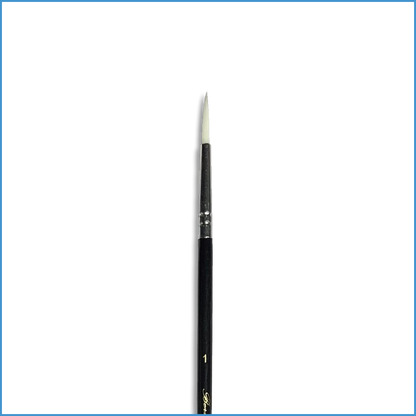 Berkeley Round Brush 777R #1.  Berkeley Brush is a round brush with a synthetic nylon. Different sizes and uses. Perfect for watercolor, charcoal, acrylic paint and oil paint.