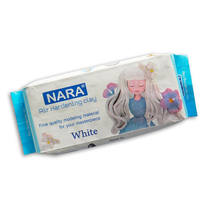 Nara Air Hardening Clay White 500g