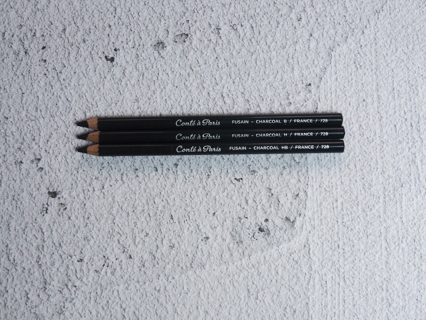 LeFranc & Bourgeois Conte A Paris CHARCOAL Pencil (H, HB, B, 2B)