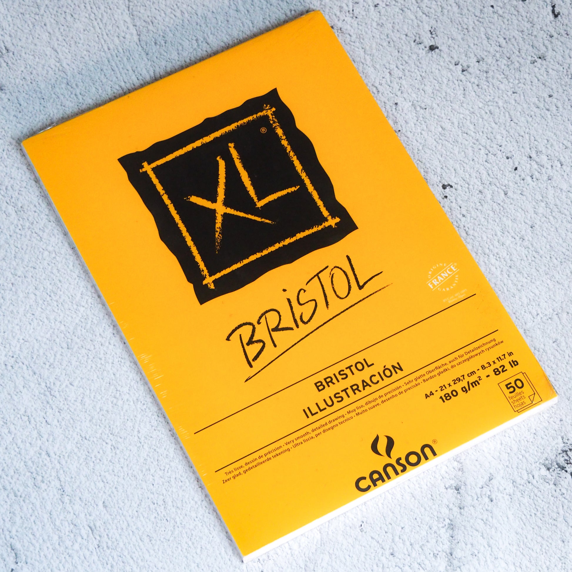 Canson XL Bristol Sketch Pad 180 gr , (50 Sheets)