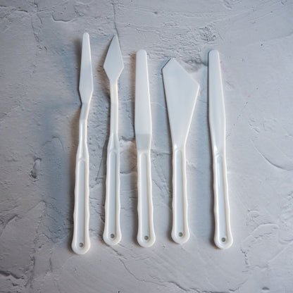 Berkeley Plastic Palette Knife Set 5s