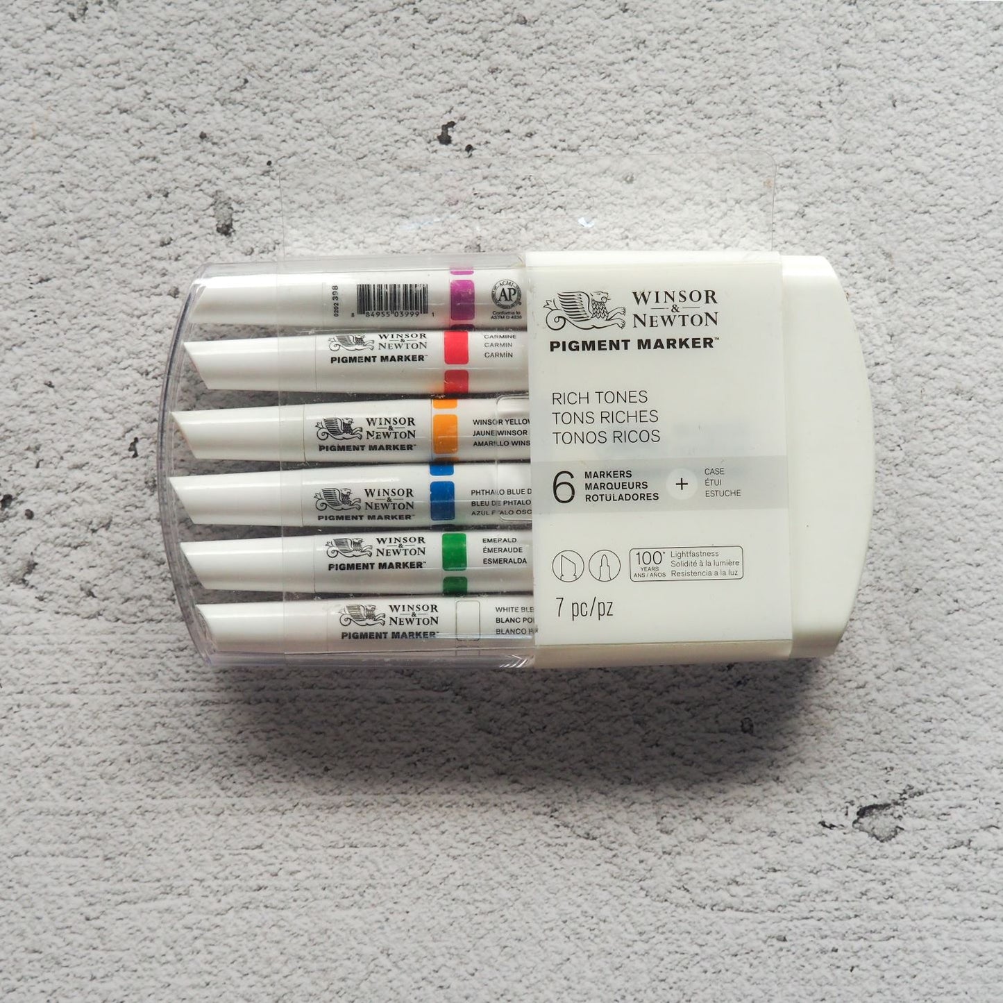 Winsor & Newton Pigment Marker Rich Tones 6s