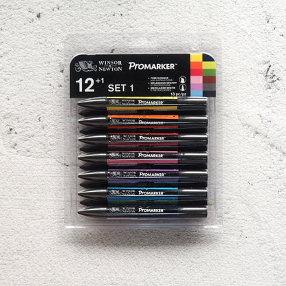 Winsor & Newton Promarker 12s Set 1
