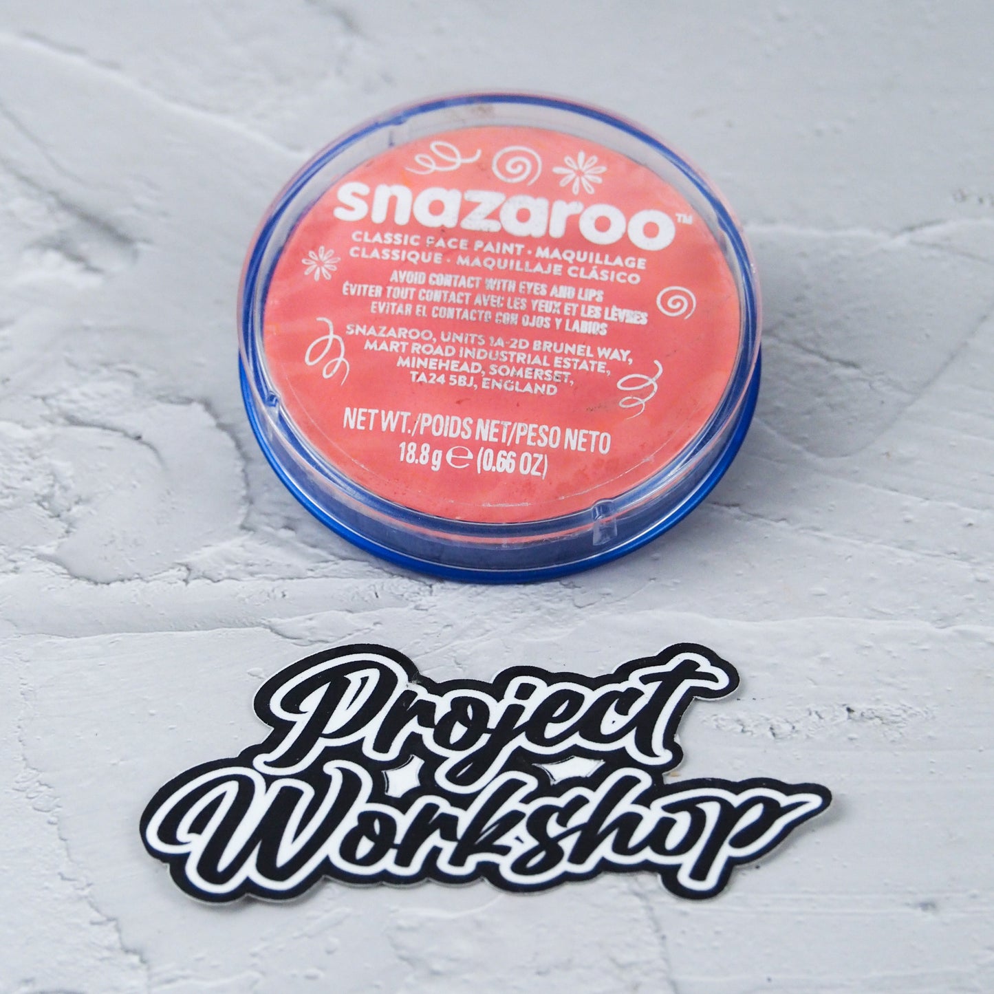 Snazaroo Classic Face Paint, 18ml, Orange