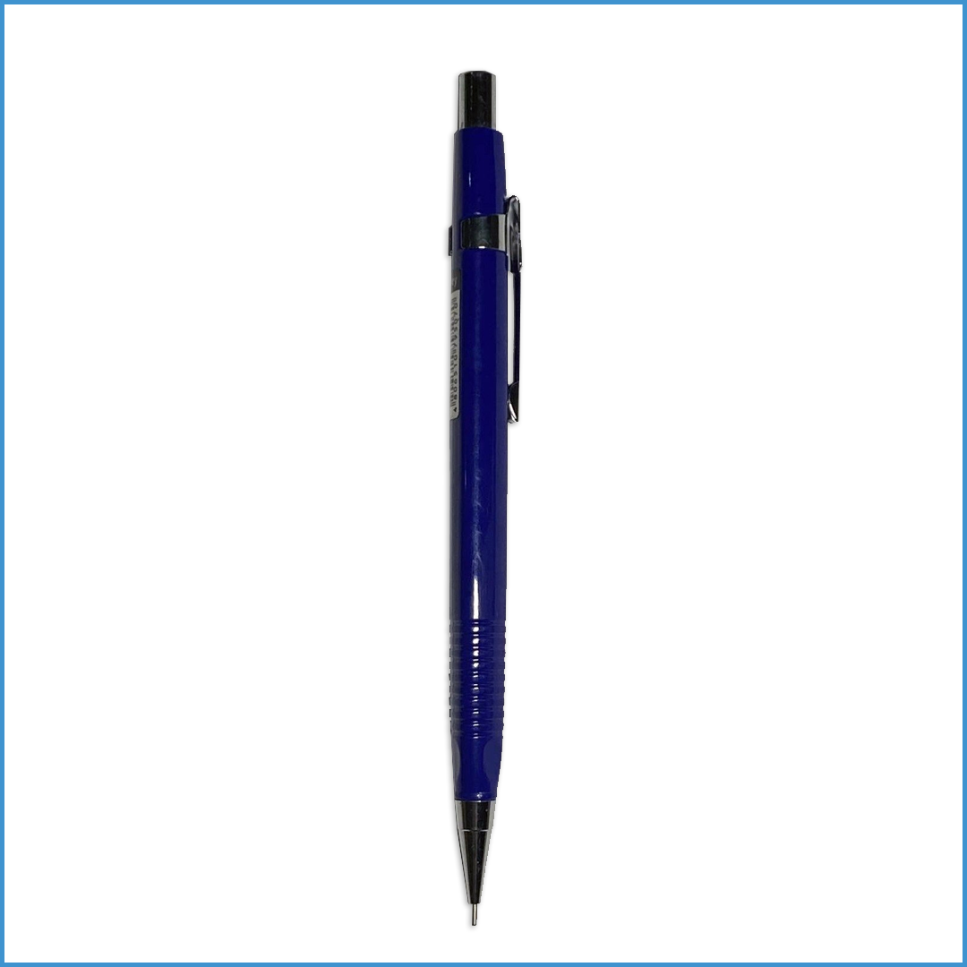 Berkeley Mechanical Pencil 0.5mm  Lead size: 0.5mm  Replaceable and extendable lead.  Used for technical drawing and sketching without the need for sharpening.