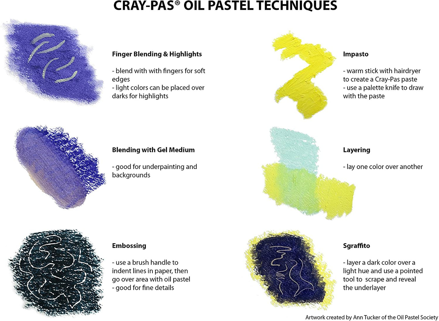 Sakura Cray-Pas Expressionist Oil Pastels 16s