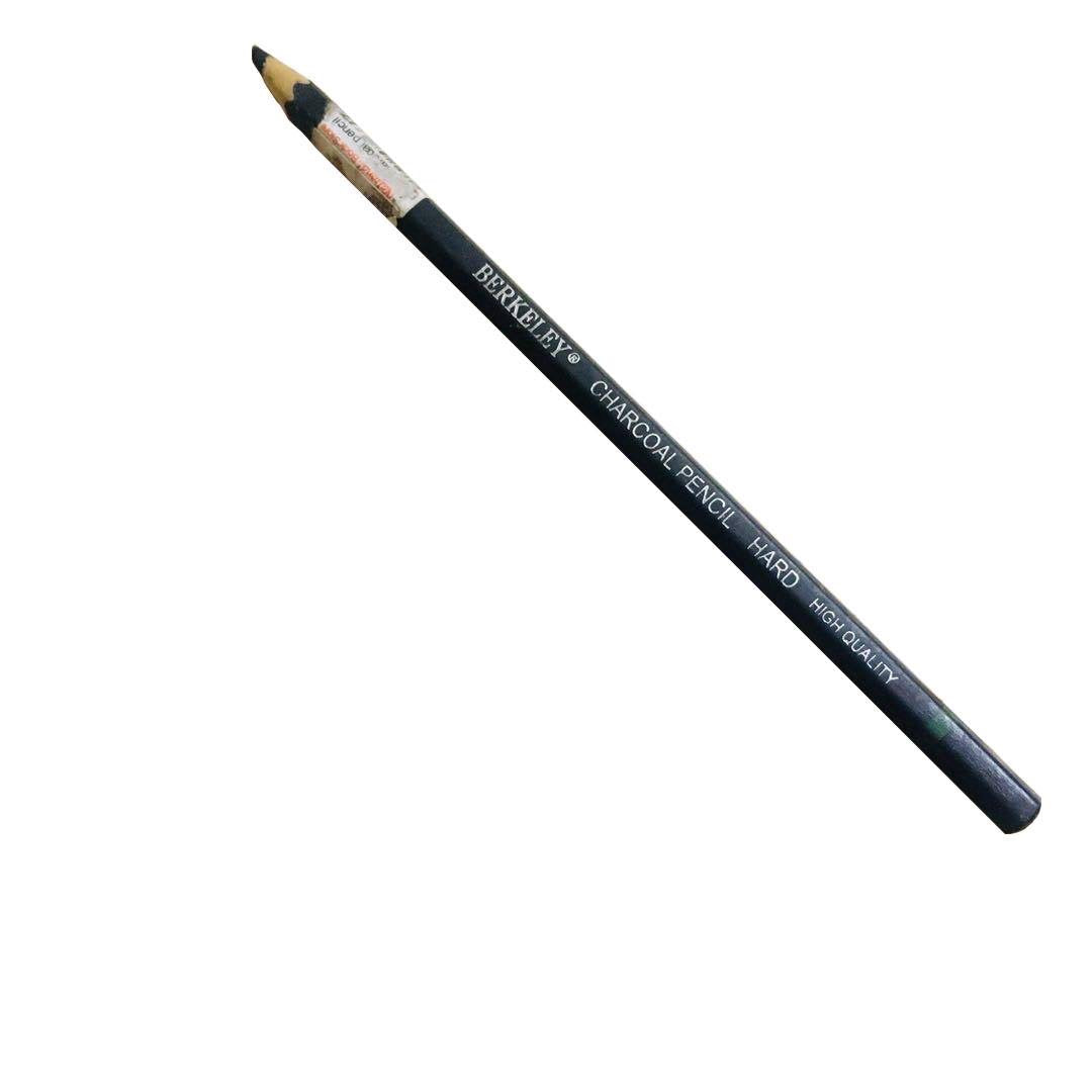Berkeley Charcoal Pencil. Available in 3 shades: - Soft, medium and hard Designed to be similar to graphite pencils while maintaining most of the properties of charcoal, they are often used for fine and crisp detailed drawings, while keeping the user's hand from being marked.