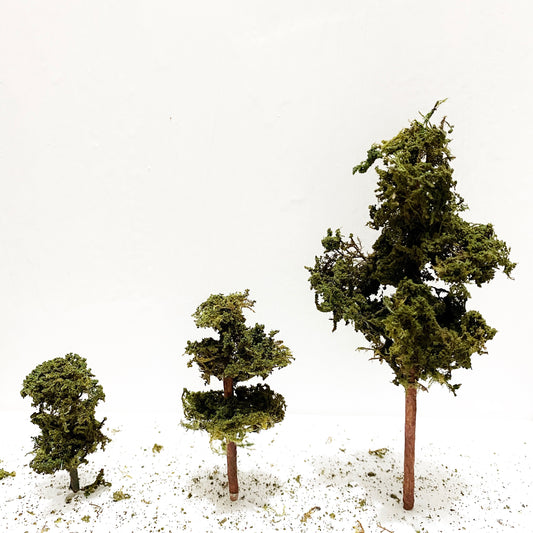 Scaled Model Thick Tree